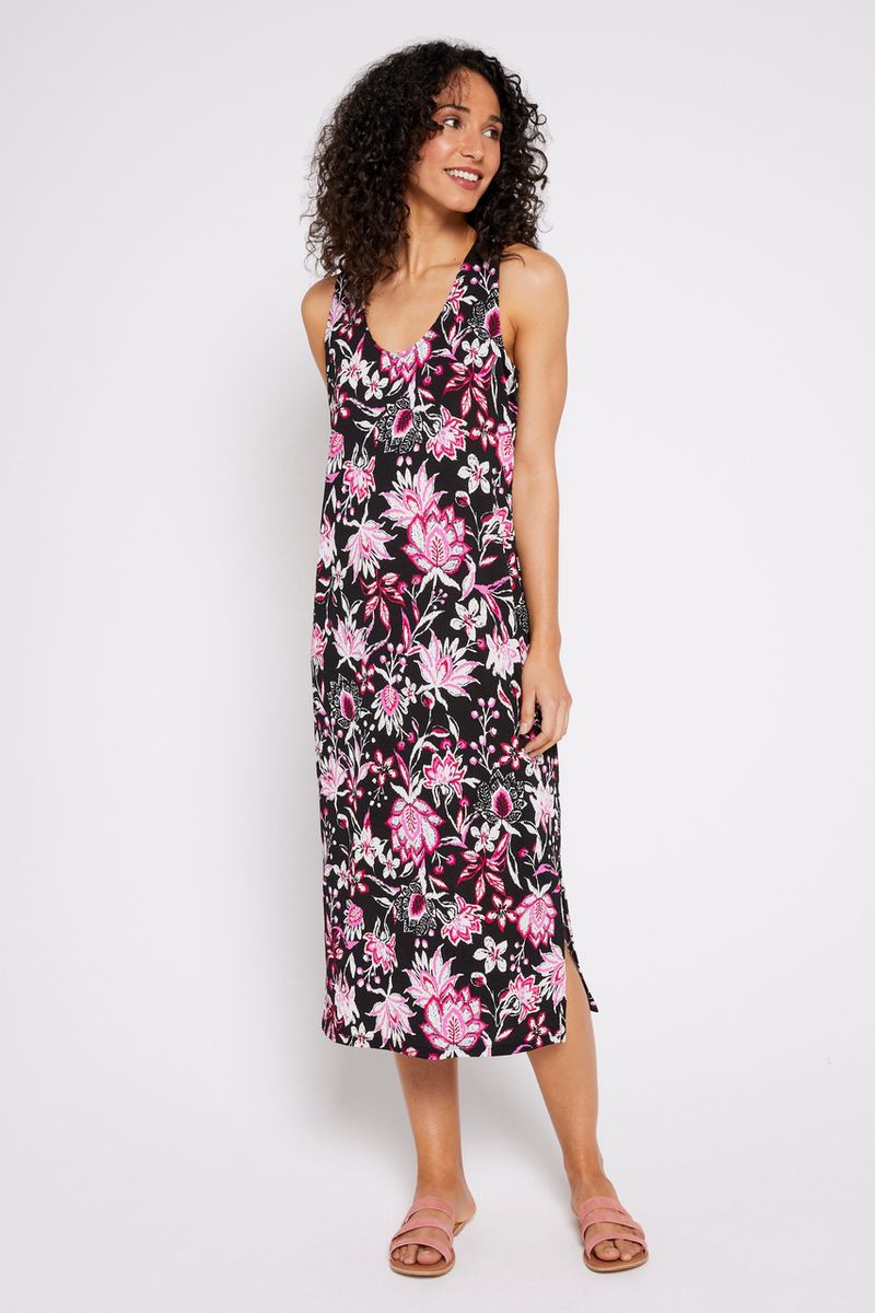 Floral Printed Midi Dress