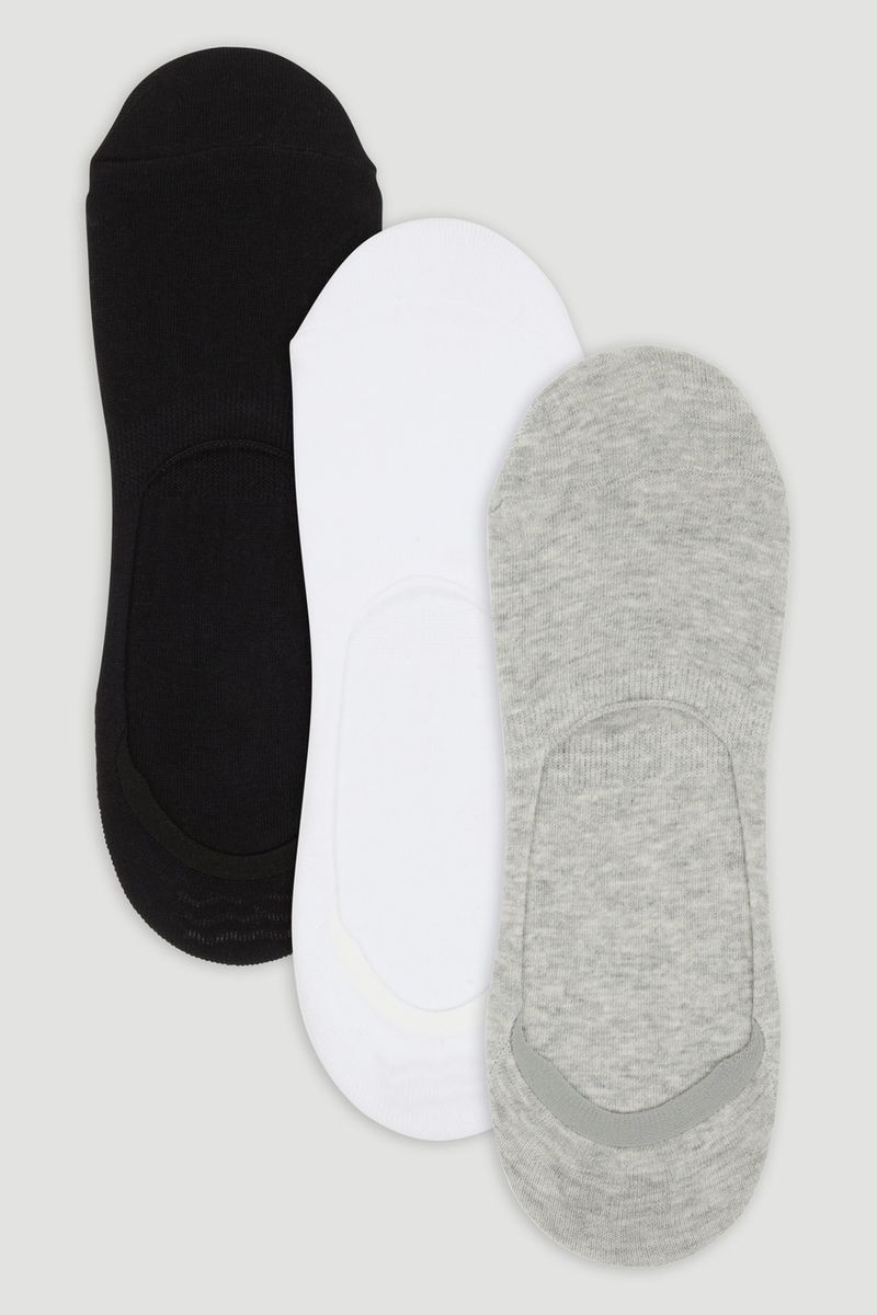 3 Pack Footsie Socks