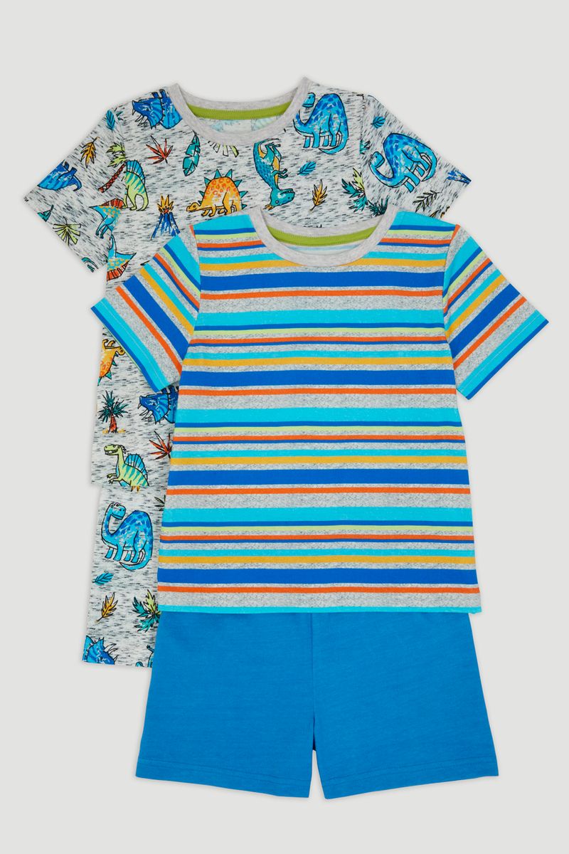 2 Pack Dinosaur Pyjamas