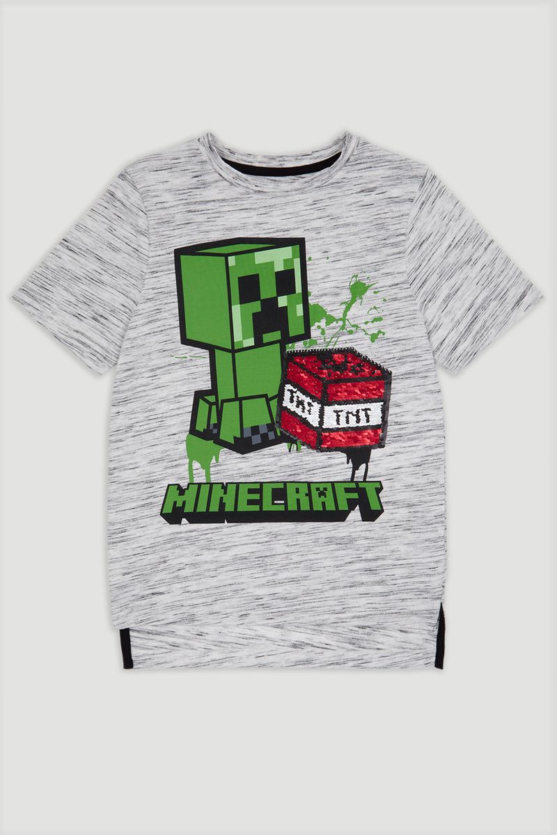 Interactive Minecraft T Shirt Nutmeg