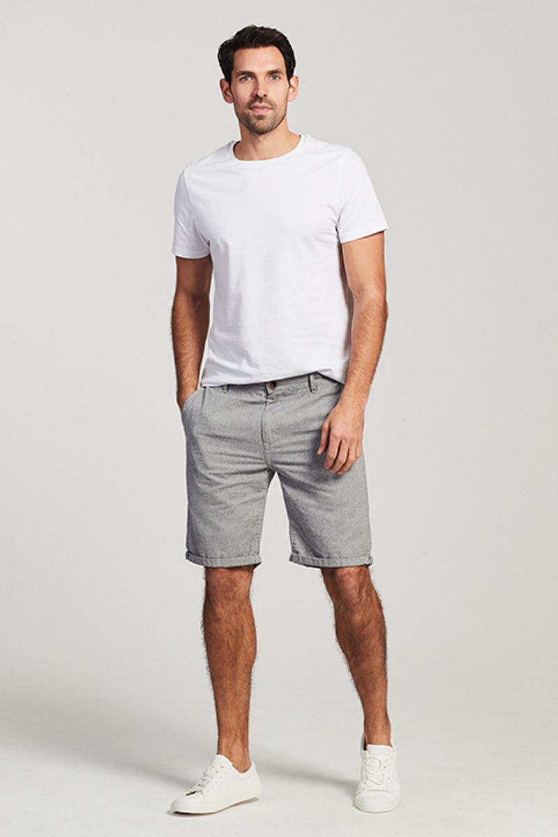 Chambray Chino Shorts
