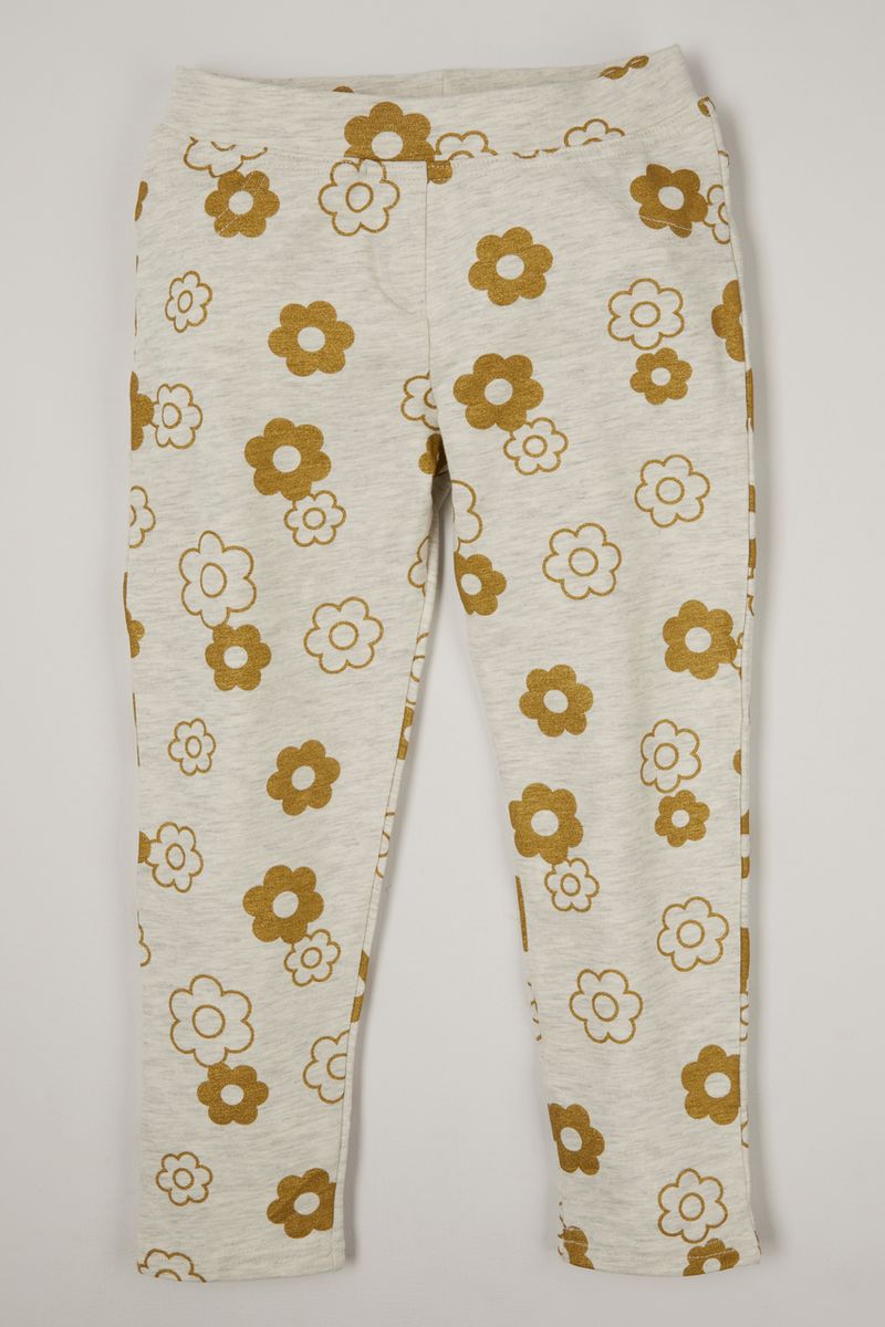 Flower Print Treggings