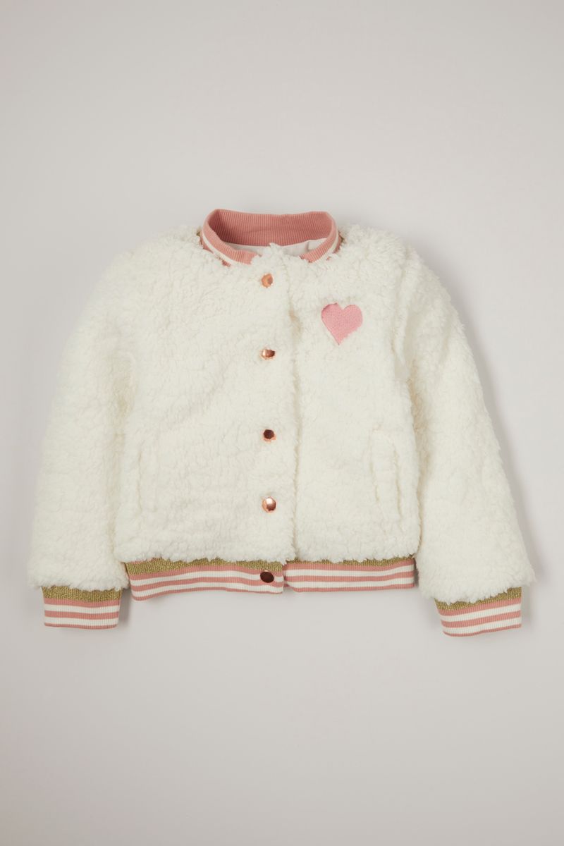 Heart Sherpa jacket