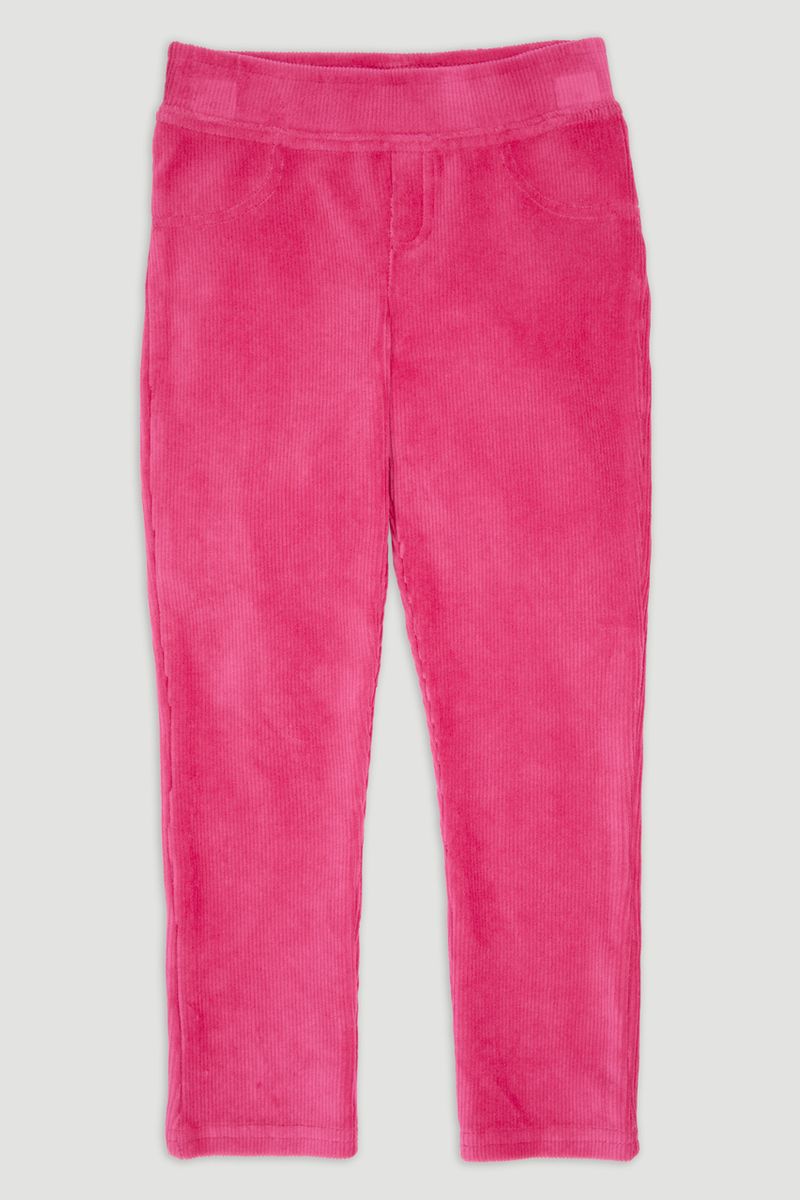 Bright pink Velour Leggings