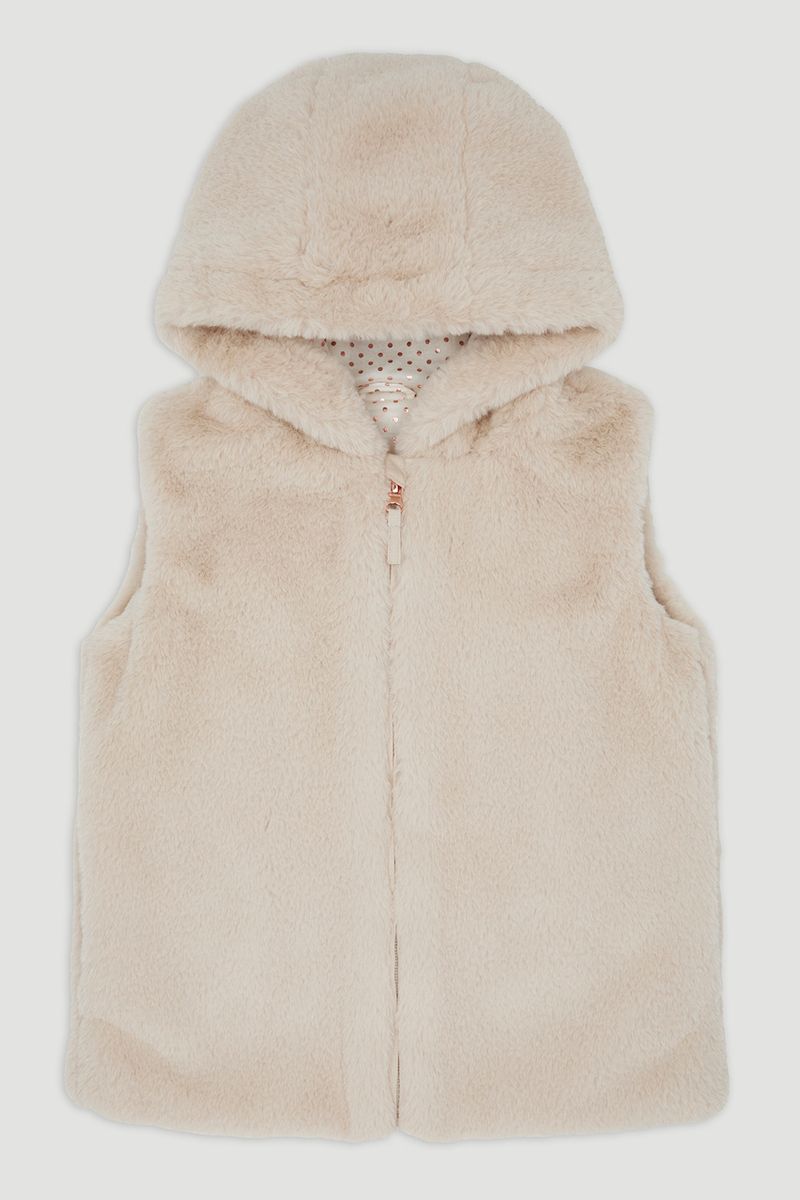 Cream Gilet