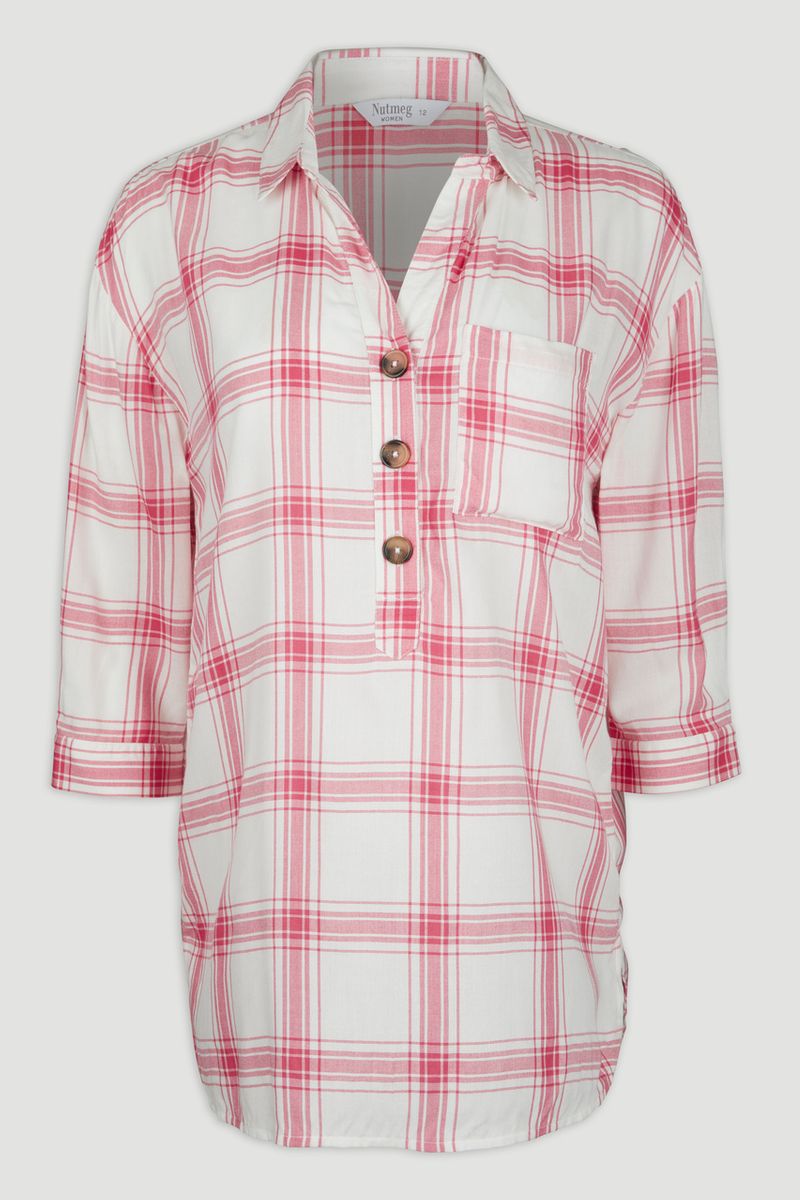Overhead Red Check Shirt