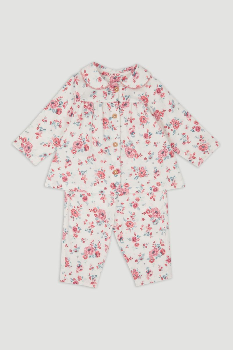 Vintage Flower Woven Pyjamas