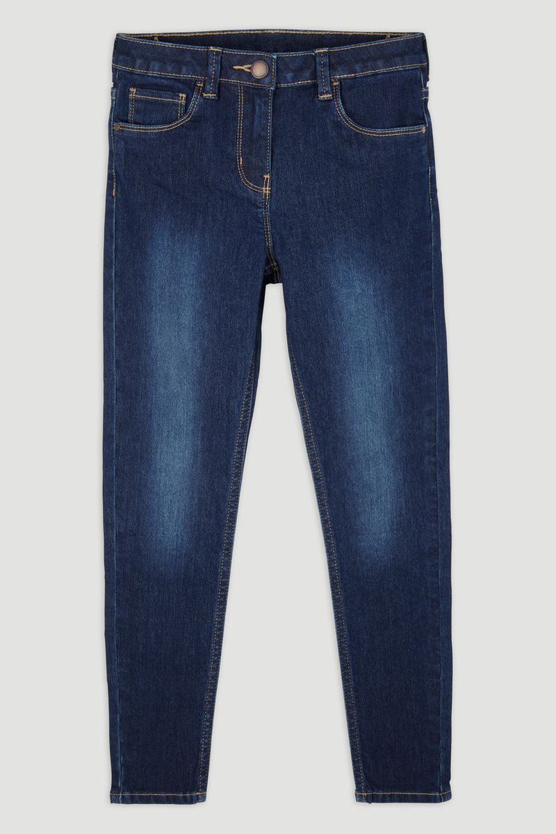 Blue Denim Skinny Fit Jeans