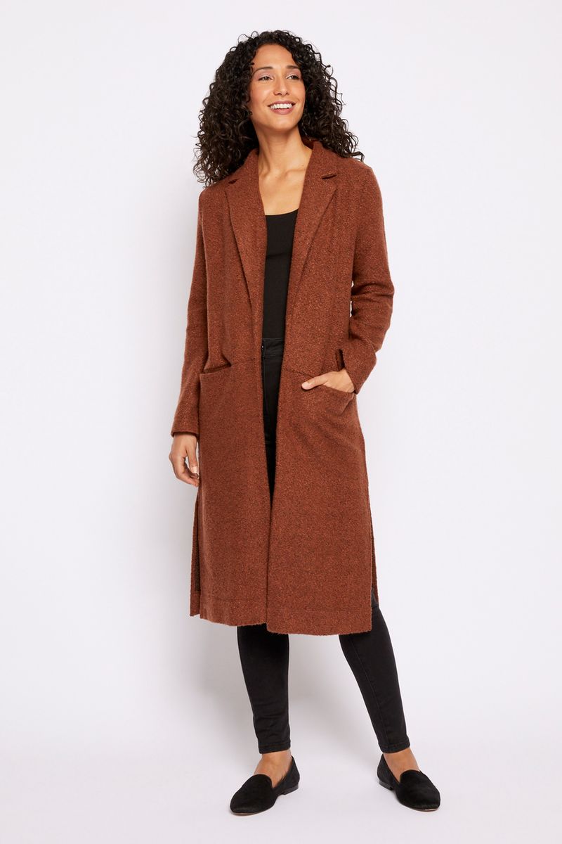 Rust Boucle Jacket