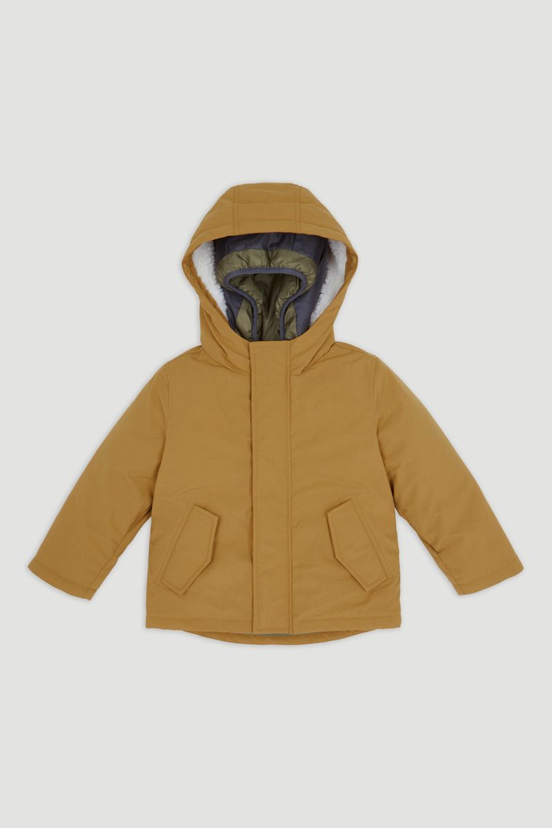 3-in-1 Ochre Padded Coat