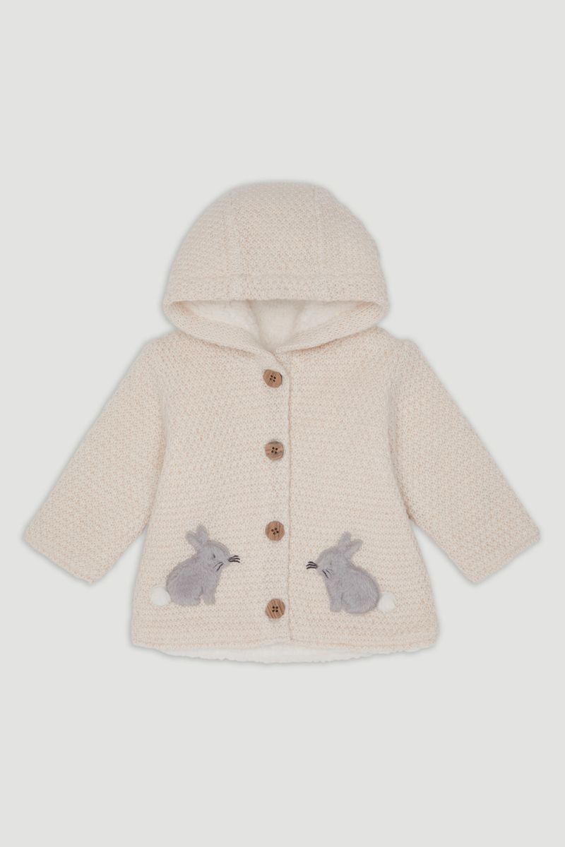 Bunny Hooded Cardigan
