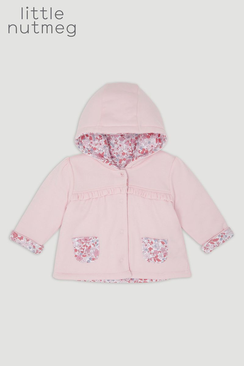 Little Nutmeg Pink Reversible Jacket