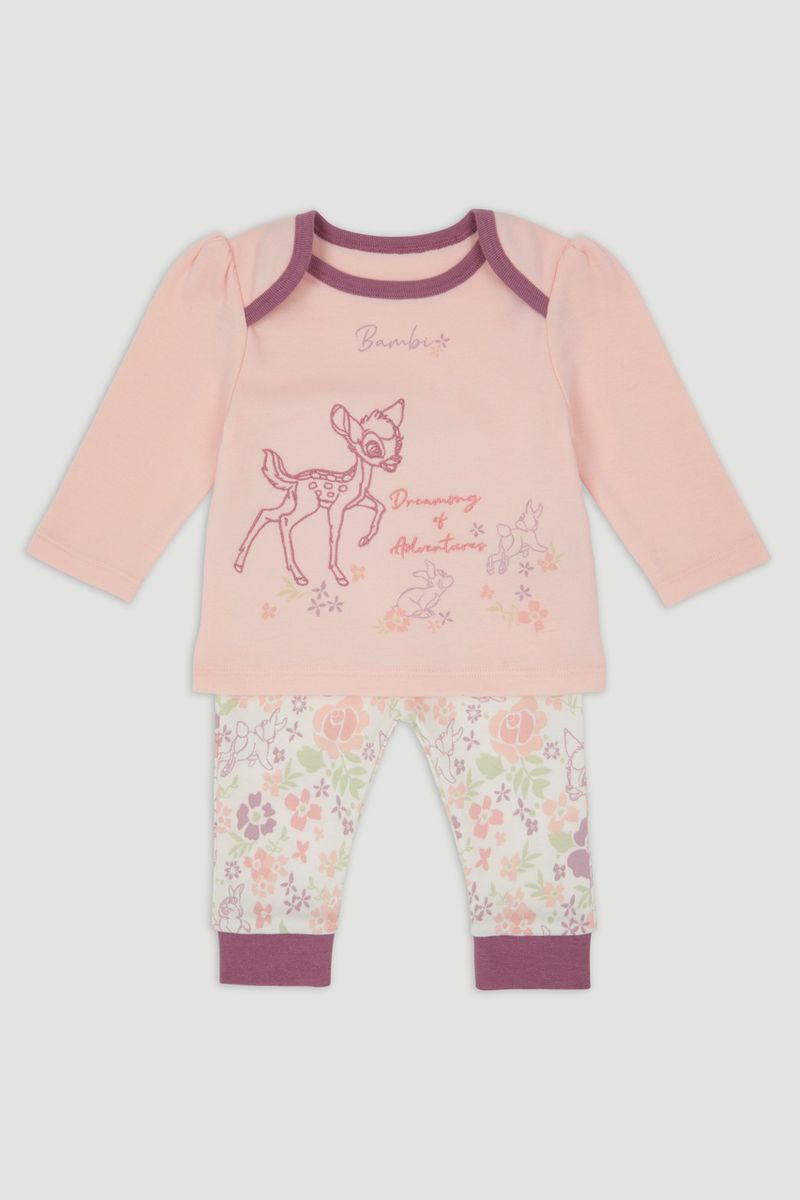 Disney Pink Bambi & Thumper Pyjamas