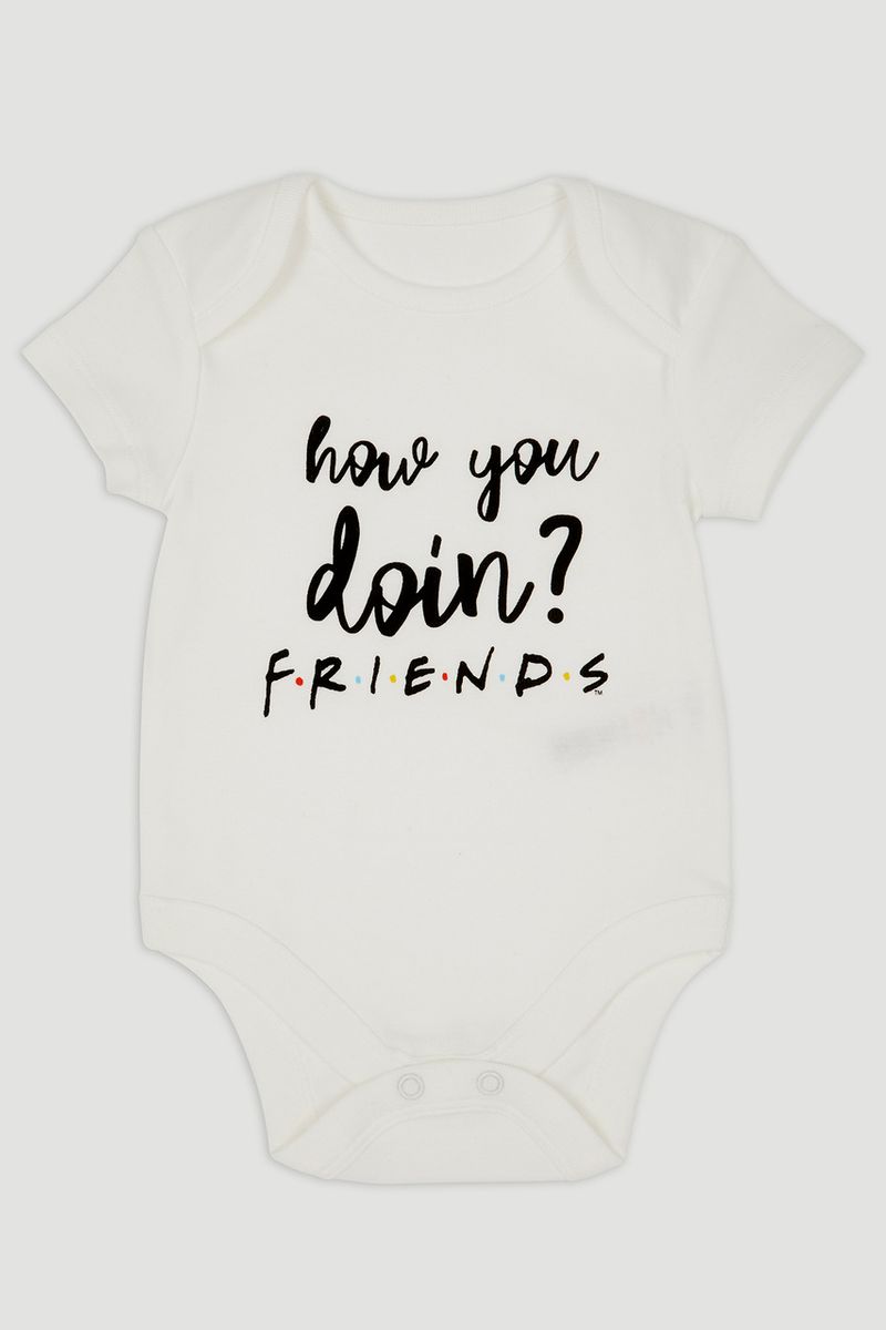 Friends Slogan Bodysuit