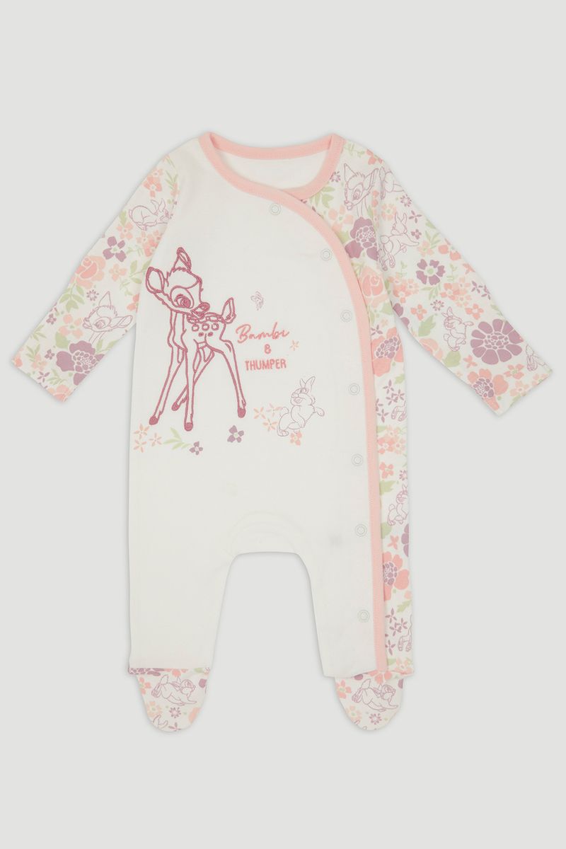 Disney Bambi & Thumper Pink Sleepsuit