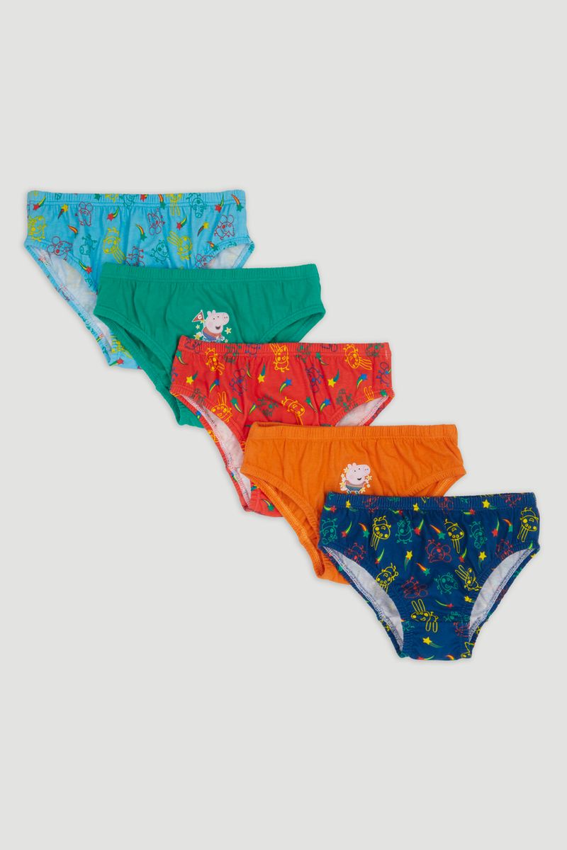 5 Pack George Pig Briefs