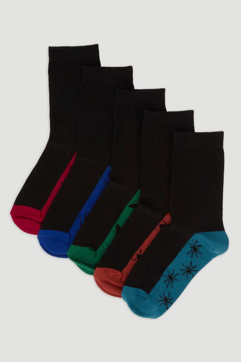 5 Pack Bug Socks