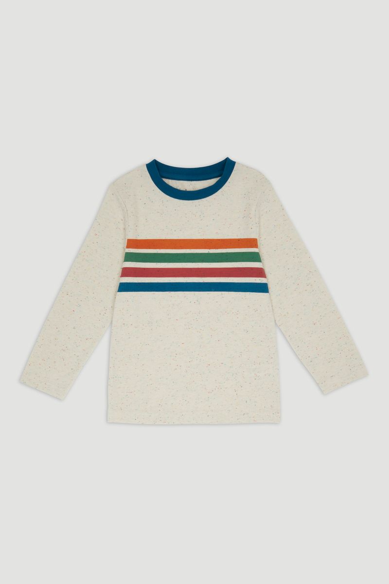 Stripe Print T-shirt