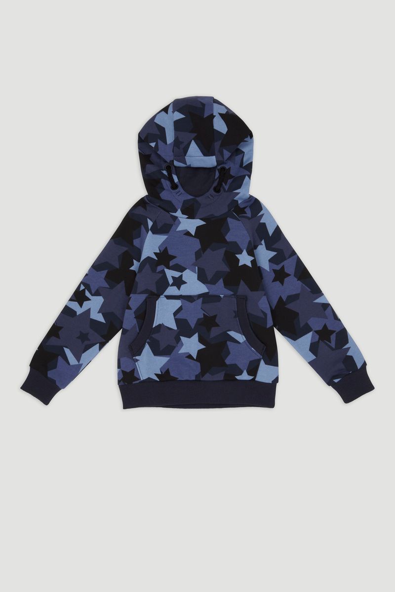 Navy Star Hoodie