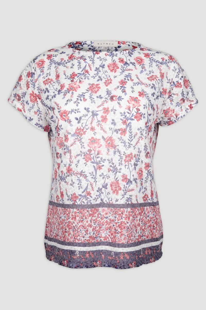 Rouge Floral Top