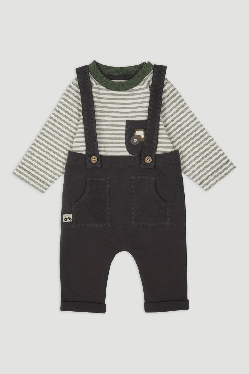 Tractor Braced Trouser Set