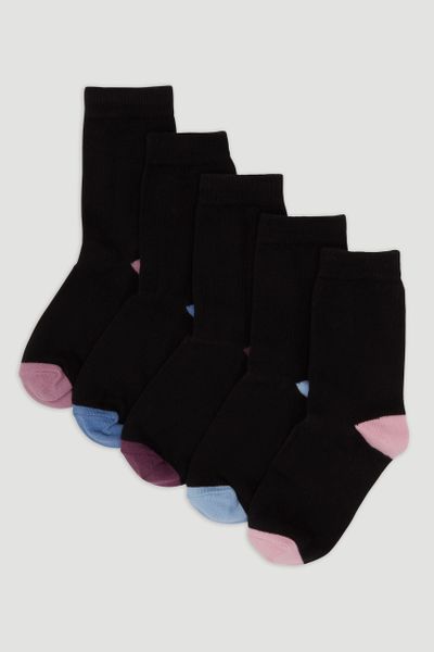 5 Pack Purple Socks