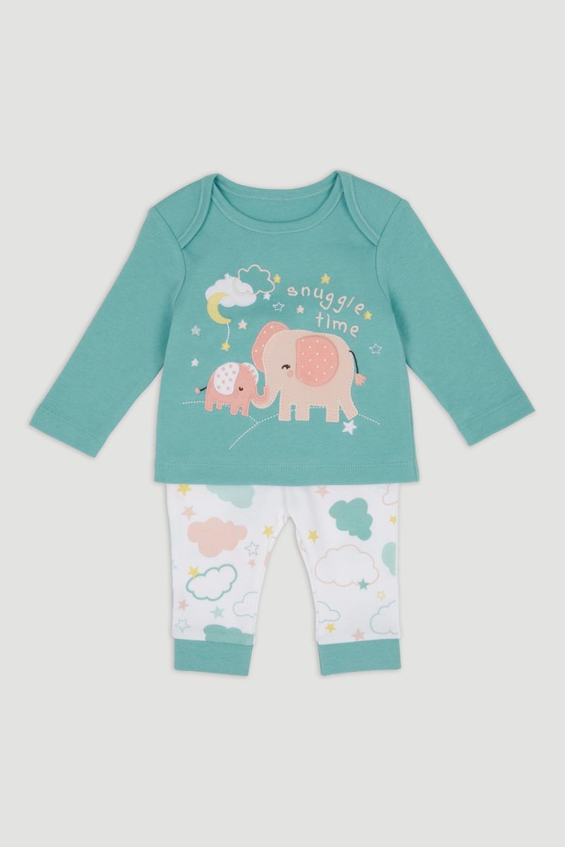 Snuggle Time Elephant Pyjamas