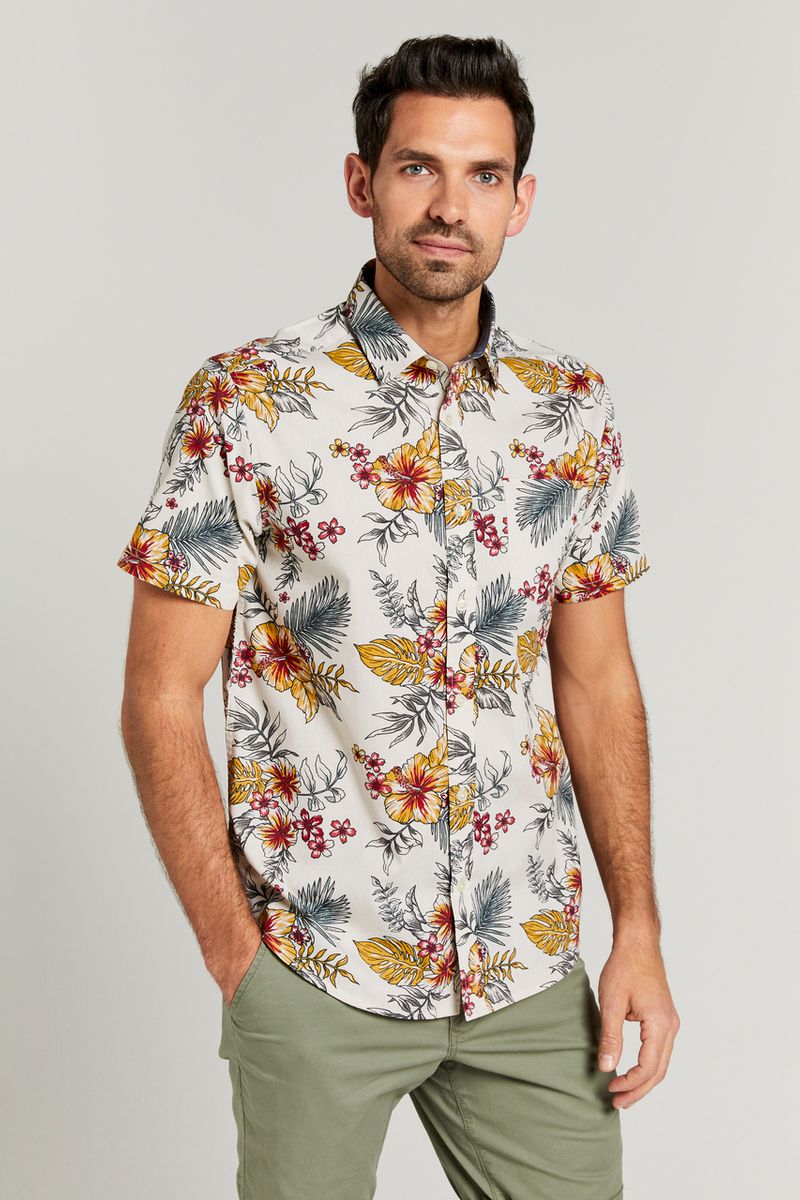 Floral BBQ Shirt