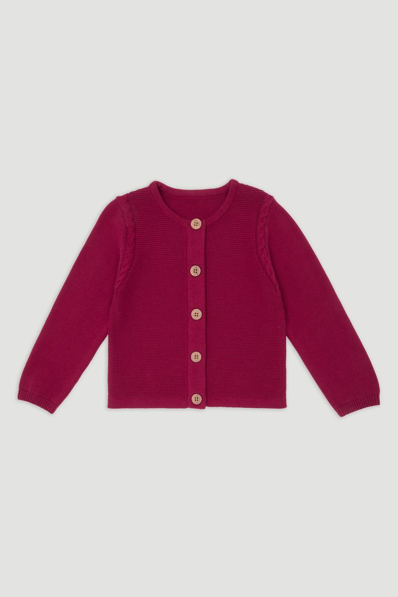 Plum Cardigan