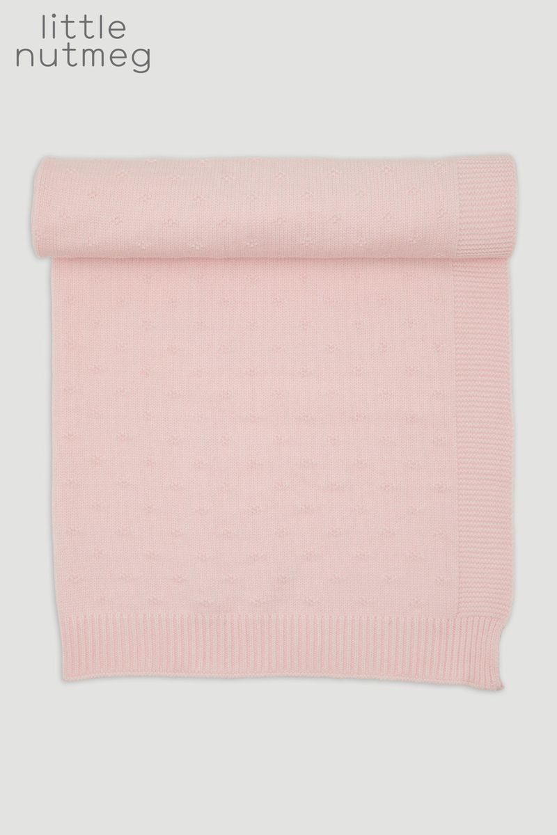 Little Nutmeg Pink Shawl