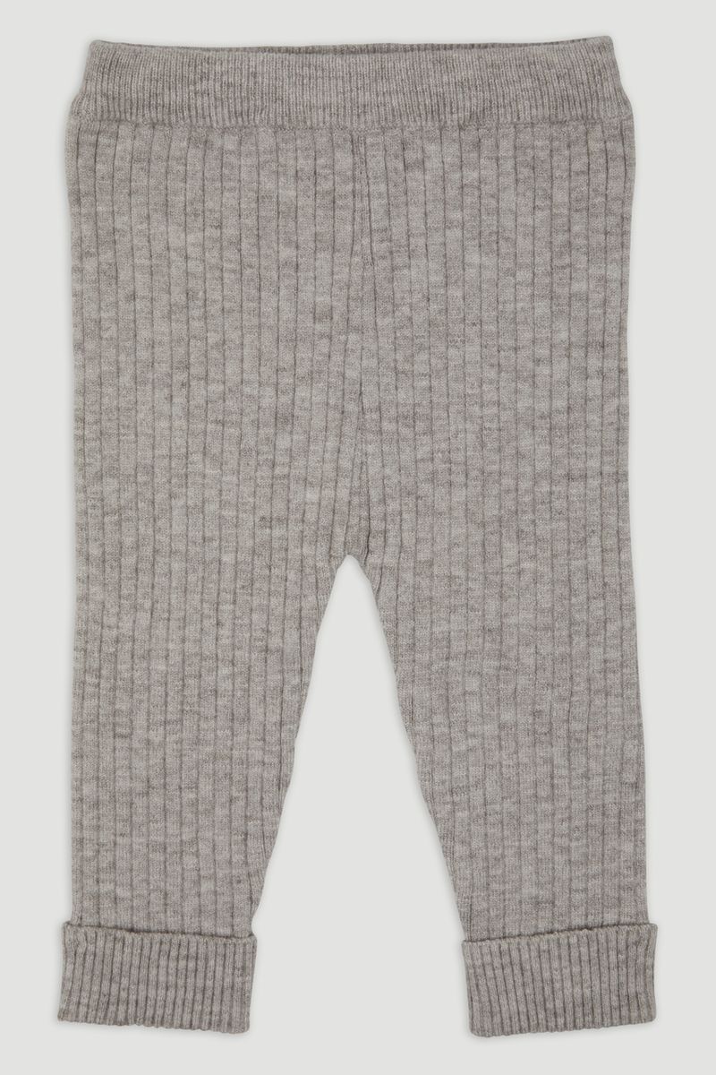 Grey rib Knit Leggings