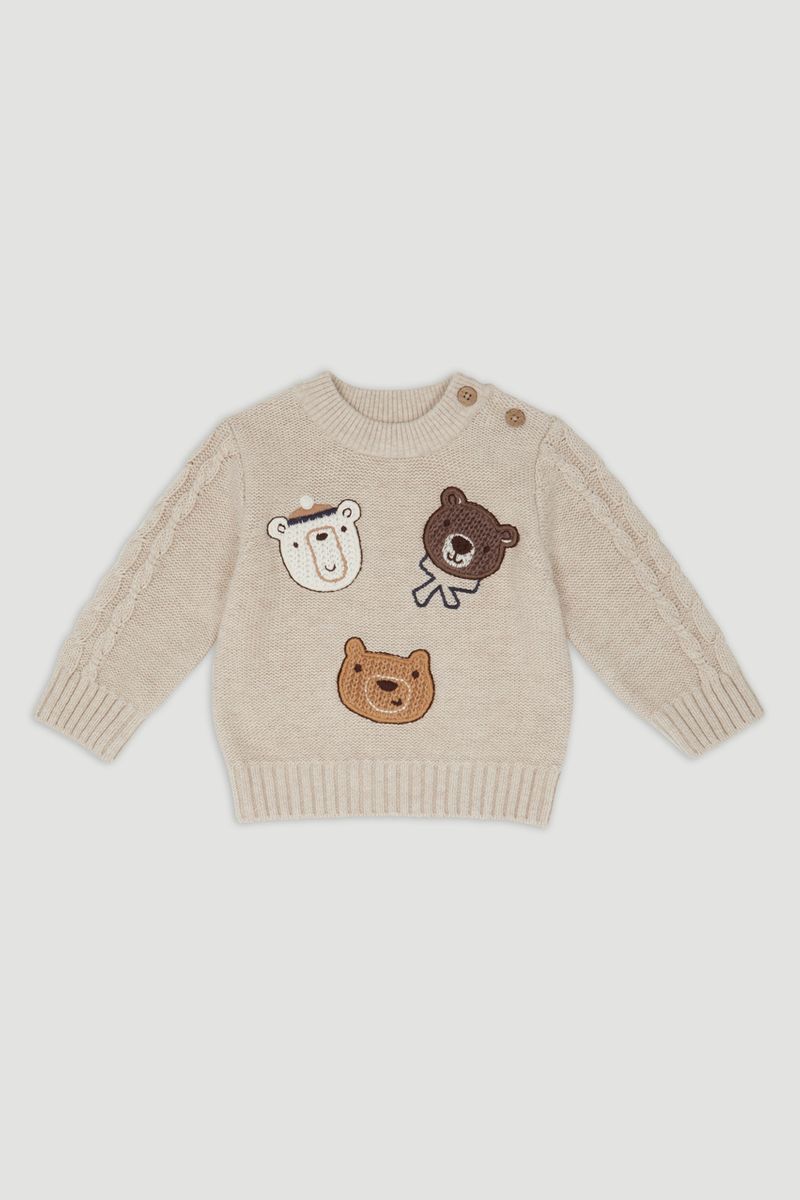 Bear Applique Jumper