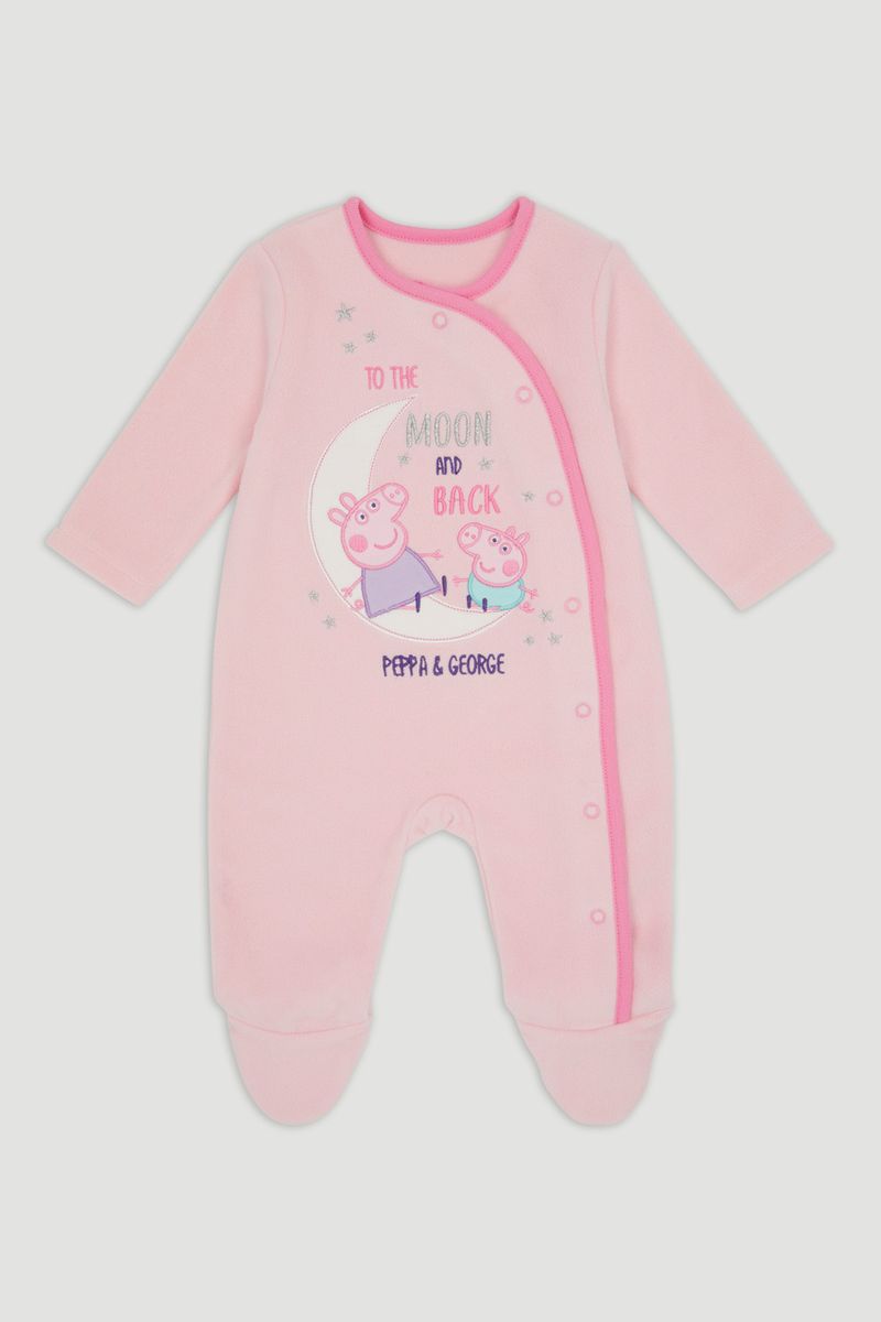 Peppa Pig Pink Fleece Onesie