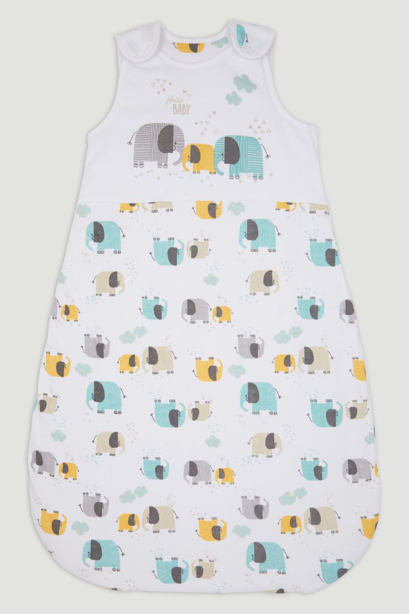 Elephant Print 2.5 tog Sleeping Bag