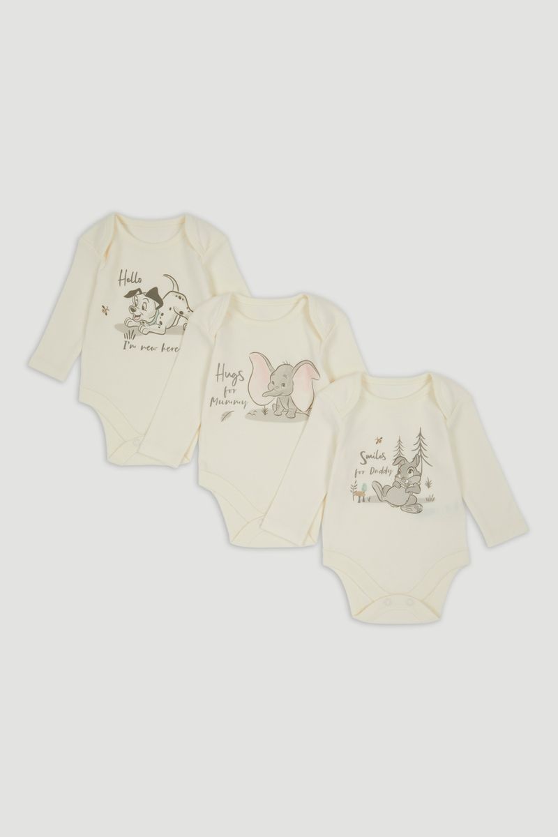 Disney Classics 3 Pack My First Bodysuits