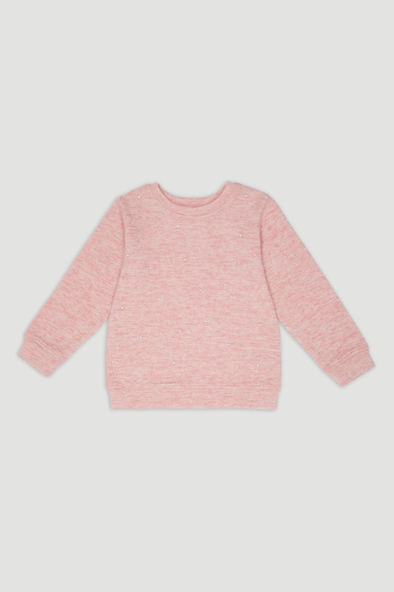Pink Gem Detail Jumper
