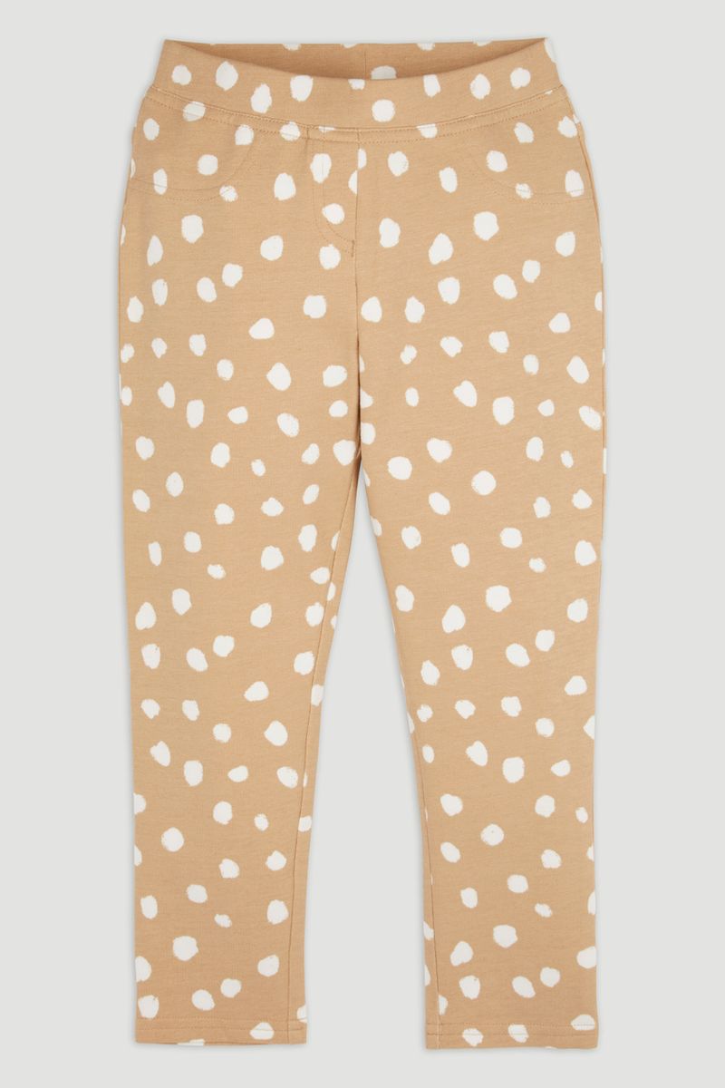 Deer Spot Print Treggings