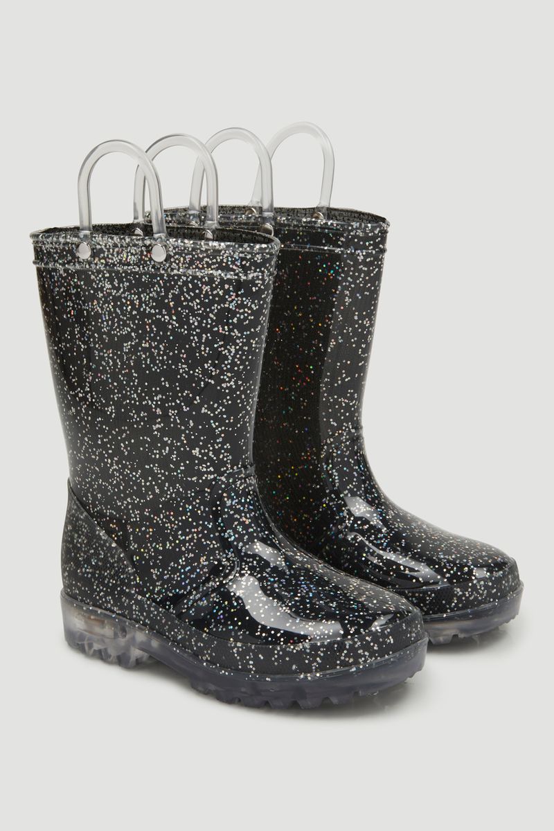 Light Up Glitter Wellies