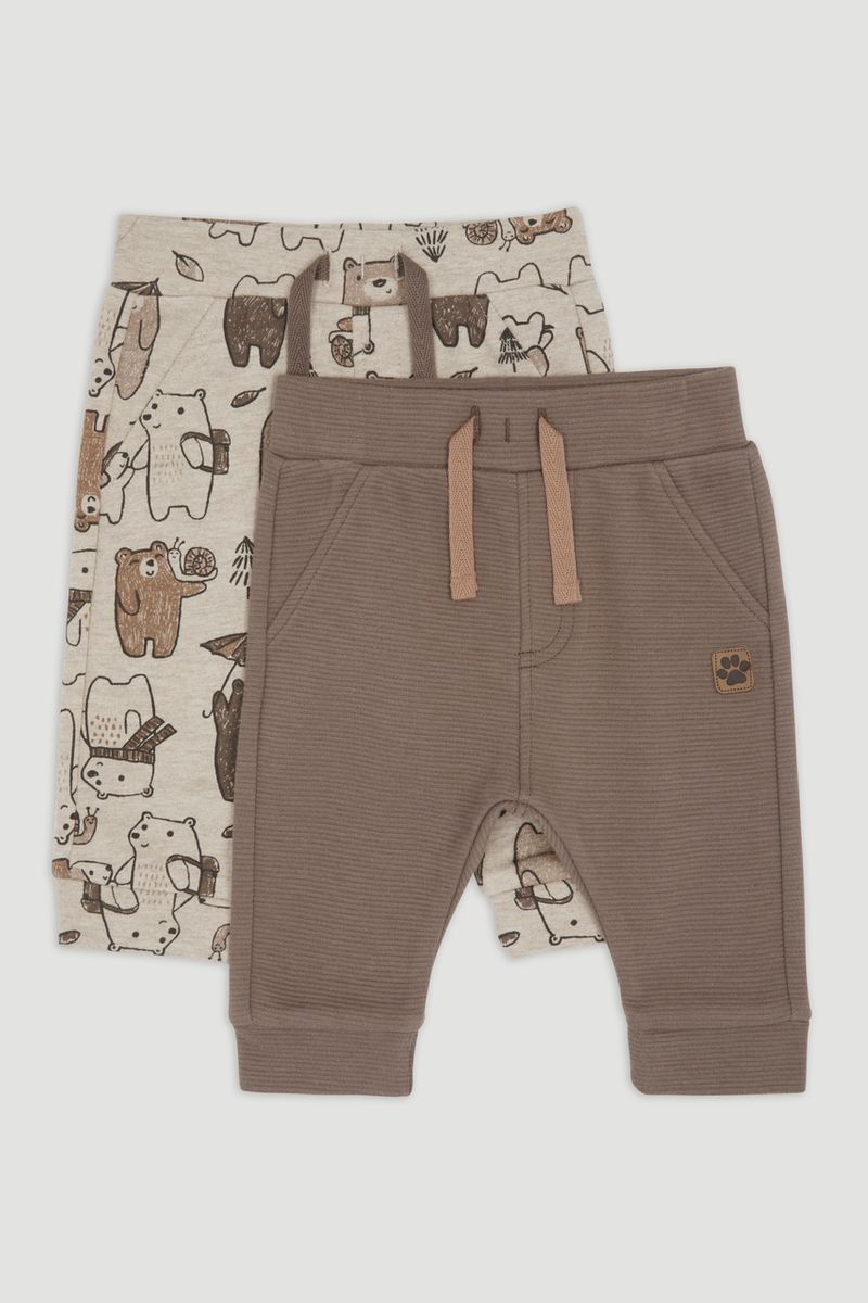 2 Pack Brown bear Joggers