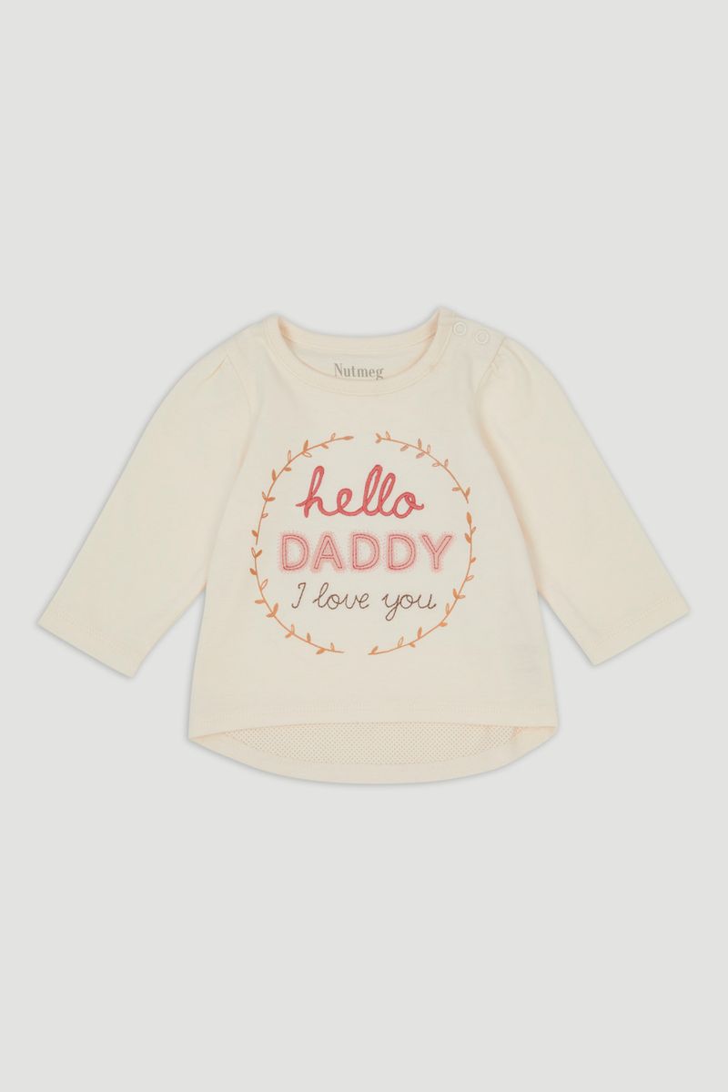Hello Daddy Long Sleeve T-Shirt