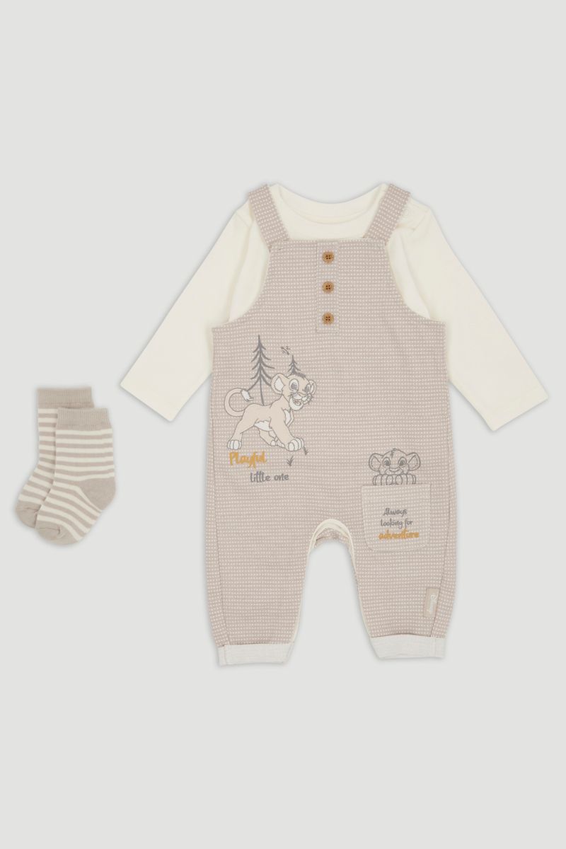 Disney Classics simba Dungaree Set