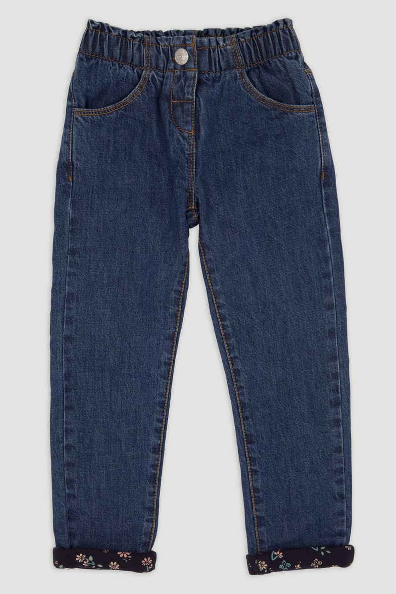Flower Lined Jeans