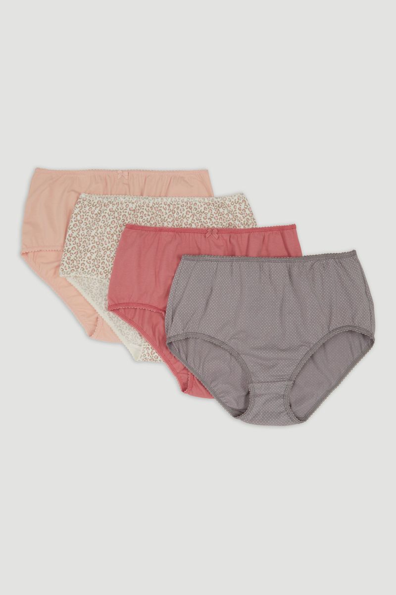 4 Pack Animal Full Brief