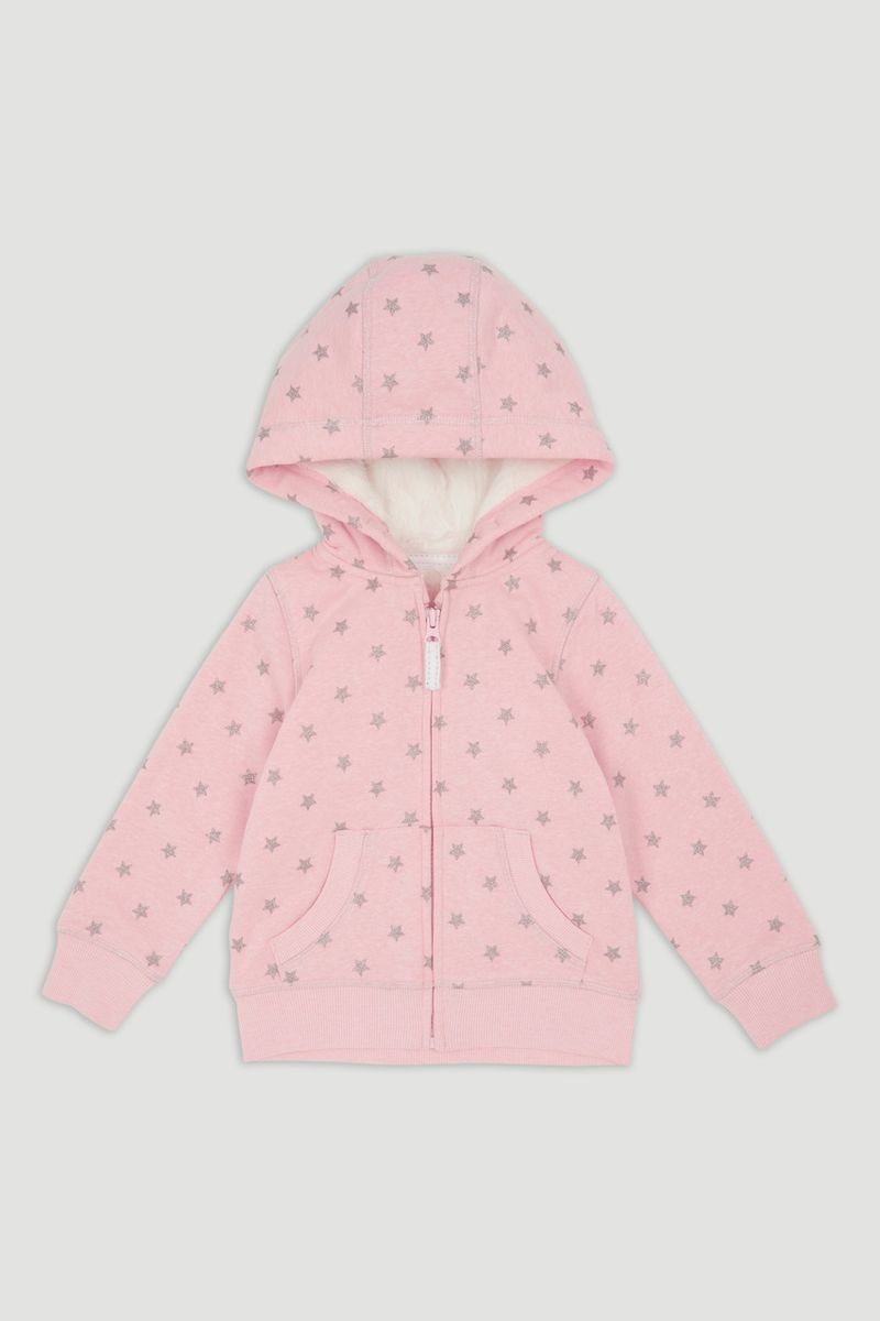 Pink Star Borg Hoodie
