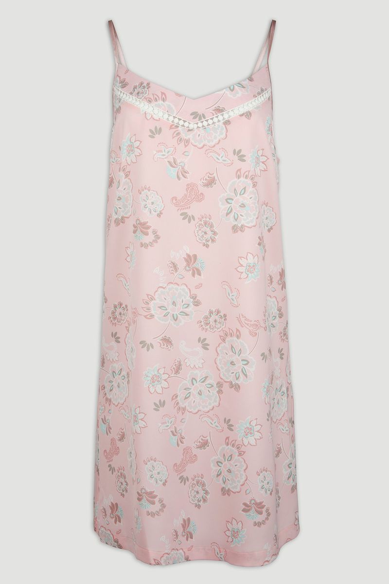 Paisley Satin Chemise