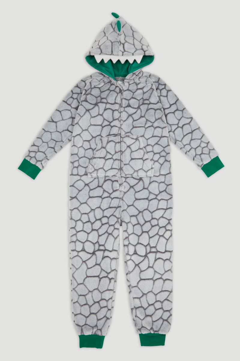 Fleece Dino Onesie