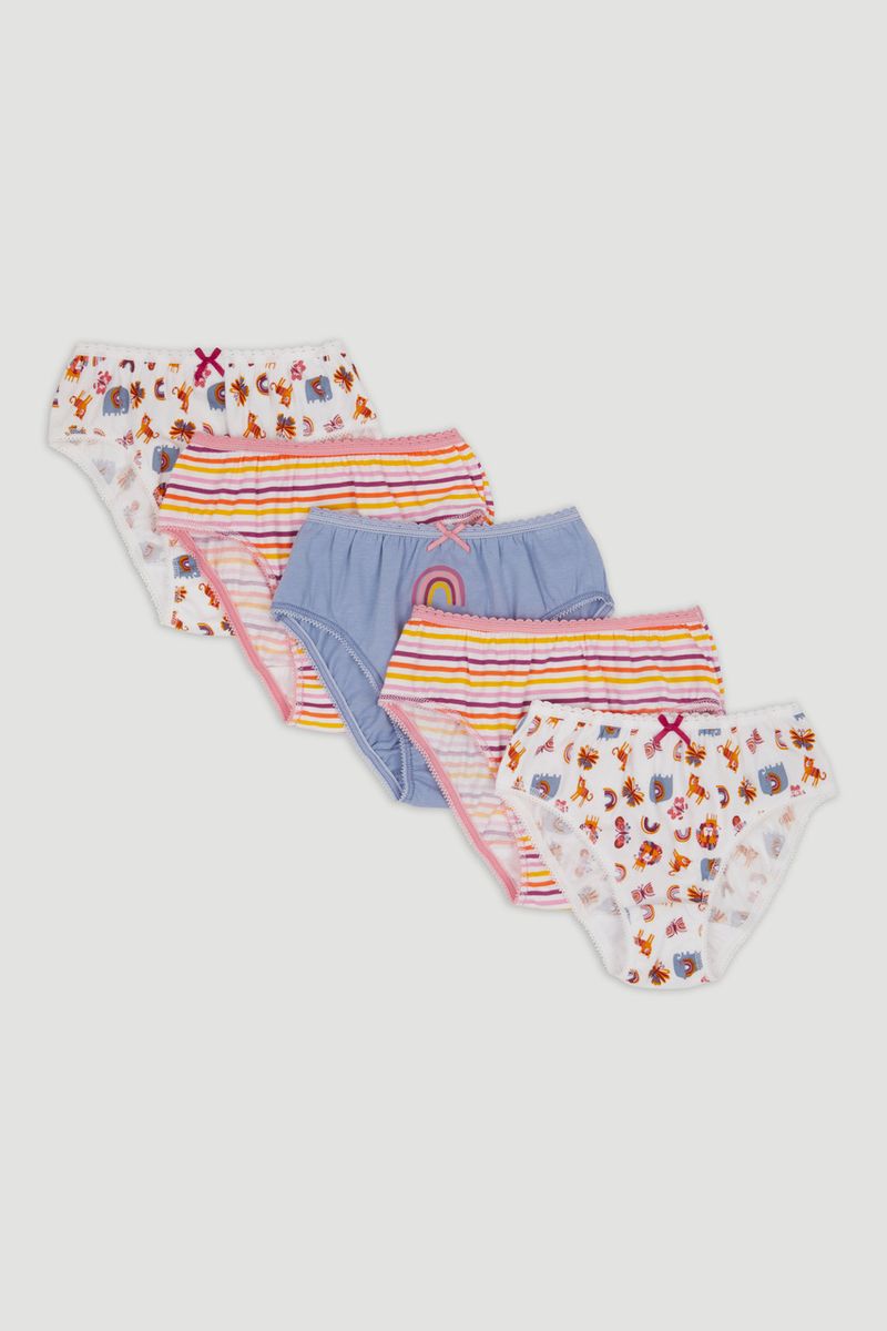 5 Pack Rainbow Briefs