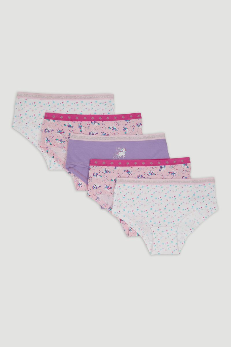 5 Pack Unicorn Shorts