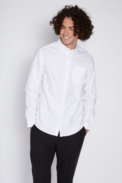 White Oxford shirt
