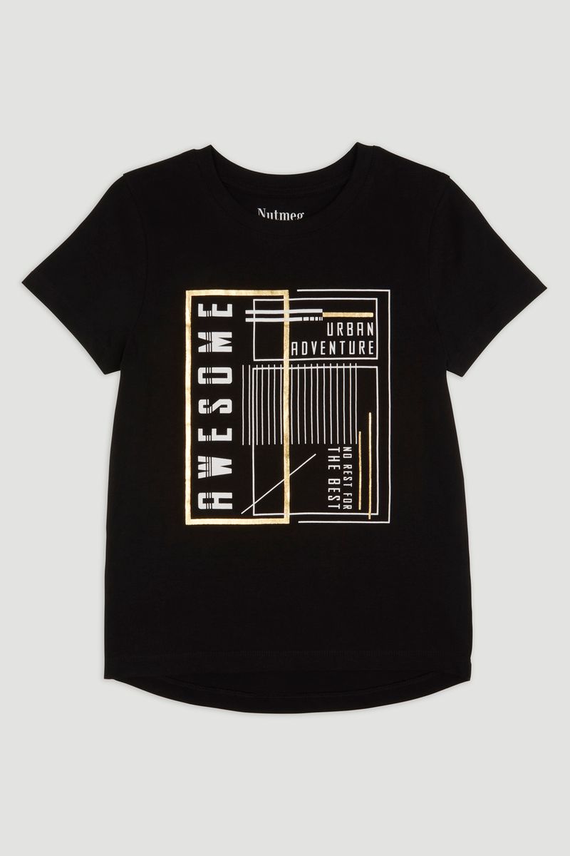 Foil Print T-shirt